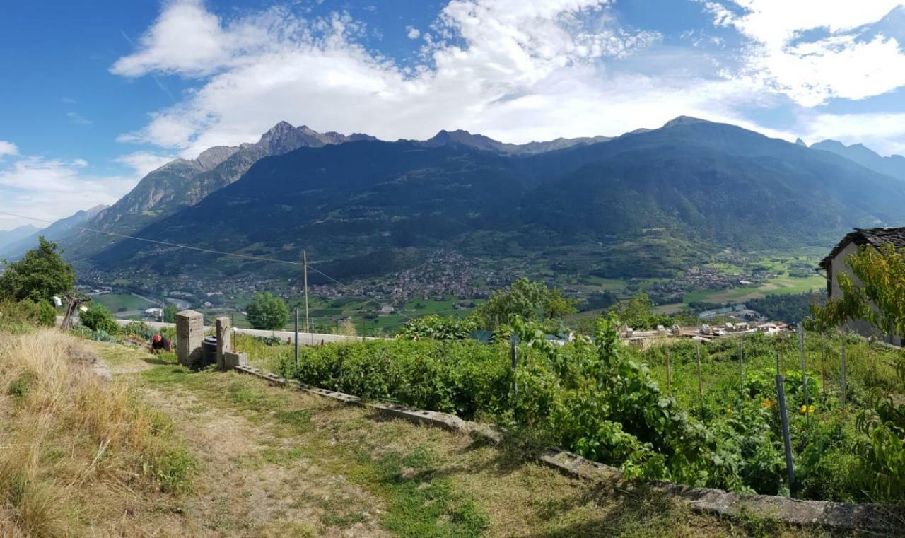 Maison Bellevue - Locazione Turistica Breve Leilighet Aosta Eksteriør bilde